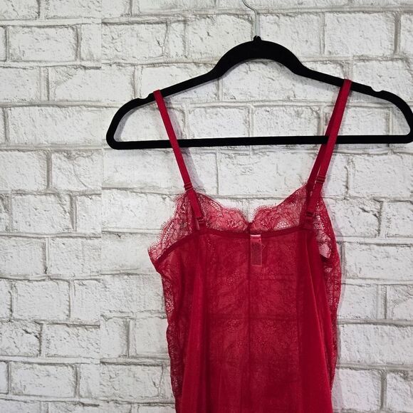 b.temptd red teddy nightgown - Picture 9 of 14